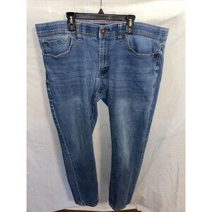Nat Nast Men’s Straight Jeans Size 38x34 Blue Streetwear Going Out Party City